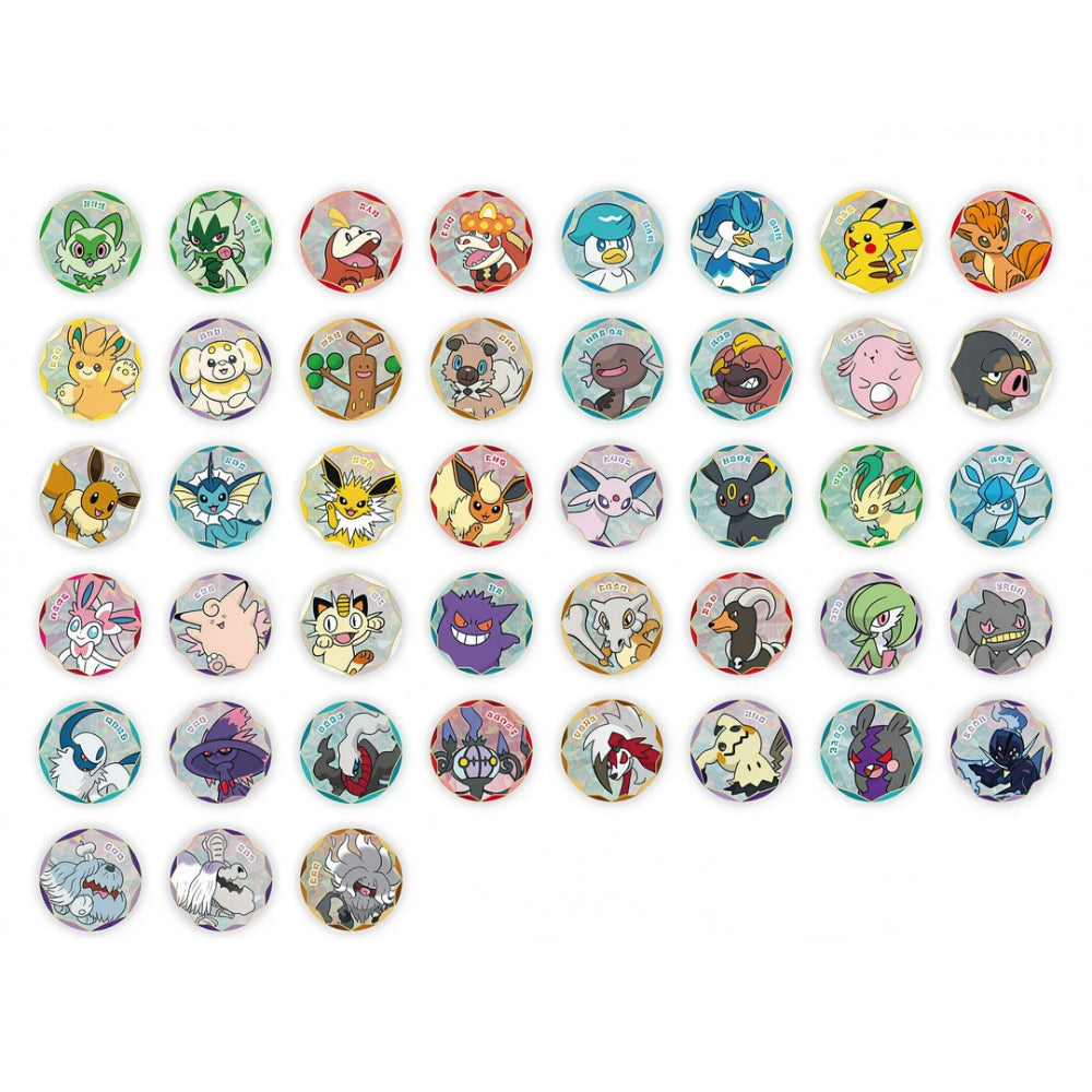 Pokémon Gem Pack Badge Set – Kinesisk