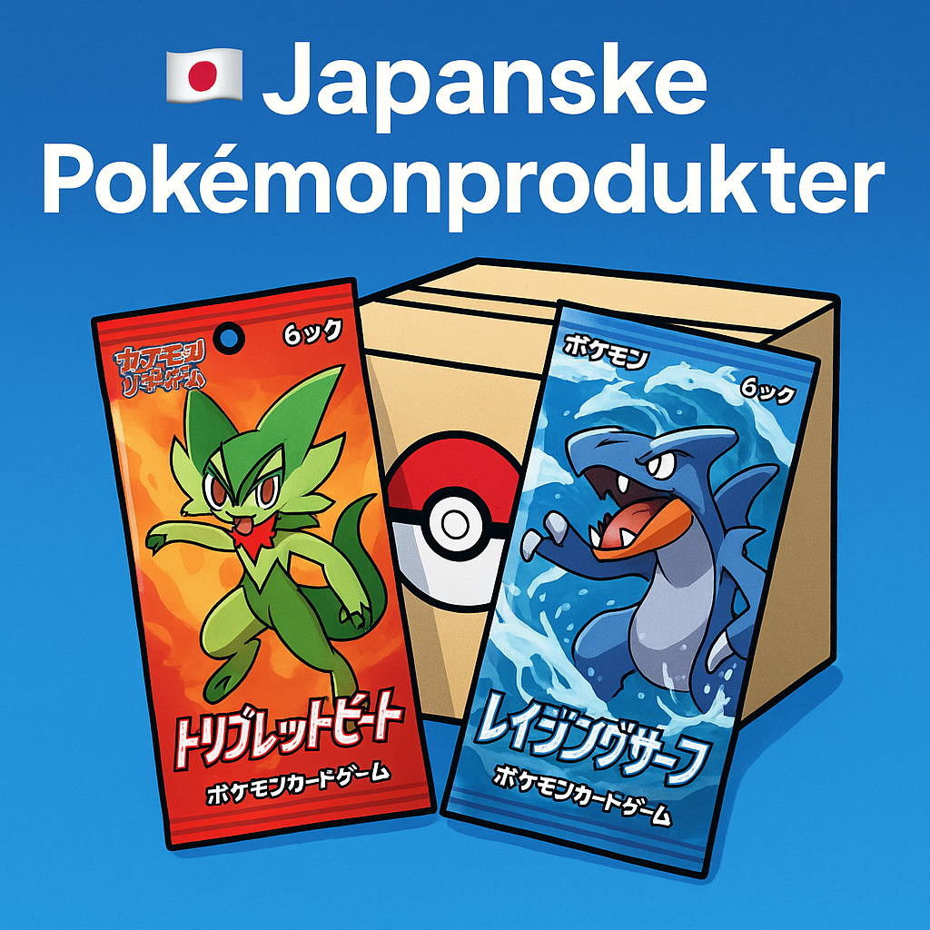 Japanske Pokémon boosterpakker og boosterbokser – Cardchimp