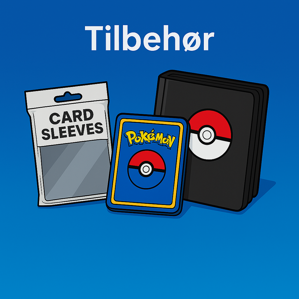 “Pokémon kort tilbehør – sleeves, hard sleeves og bindere – Cardchimp”