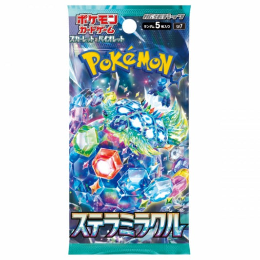 Stella Miracle boosterpakke – 5 japanske Pokémon-kort
