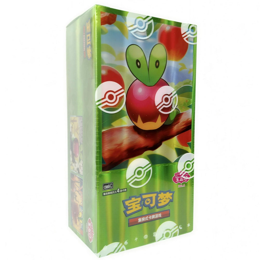Pokémon Gem Pack Vol. 6 CBB6C – kinesisk boosterboks med 18 pakker og 4 holo-kort per pakke.