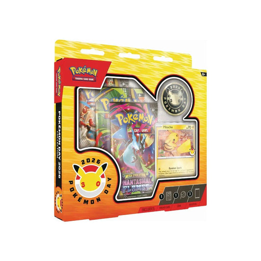 Pokémon Day 2026 Collection – spesialutgave med engelske boosterpakker.