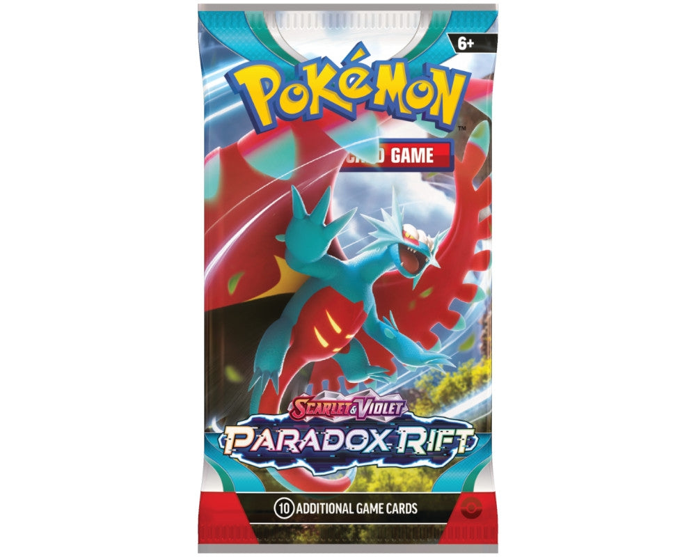 Pokemon Paradox Rift boosterpakkee med 10 kort Cardchimp.no