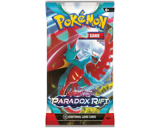 Pokemon Paradox Rift boosterpakkee med 10 kort Cardchimp.no