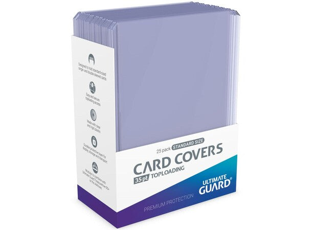 Ultimate Guard toploader 35-pakning – kortbeskyttelse for samlekort